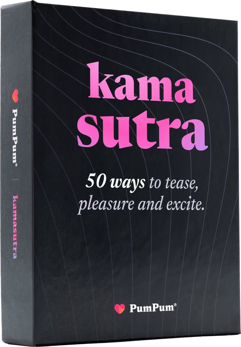 PumPum® Kamasutra – Sensueel Kaartspel met 50 XL kaarten – Nederlandse & Engelse Editie — afbeelding 1