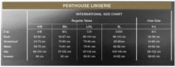 Penthouse Lingerie All yours - Erotische Babydoll van Kant met String - Maat S/M - Wit — thumbnail 5