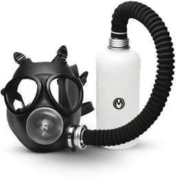 Gasmaskerset - Overload - Stroker - Zwart - Gas Masker Set Voor Ademspel — thumbnail 4