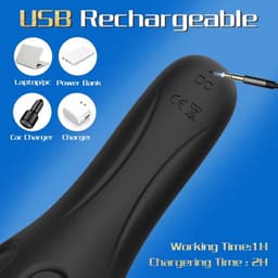 360 Graden eikel stimulator - Vibratie Octopus - Likken en vibreren - 15 verschillende standen - Langere erectie -Hevigere orgasmes - — thumbnail 5