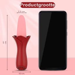Sex Toys voor Vrouwen Likkende Tong Vibrator - Vibrators voor Vrouwen - Tong Vibrator - Clitoris Zuiger – Diep Waterdicht – Vibrator met 10 Sterke Standen - Siliconen - Discreet Verzonden — thumbnail 4