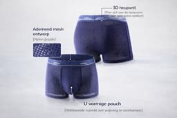 Set van 4 boxershorts - Luxe mannen ondergoed - Ademend - Sexy - Cadeau — thumbnail 2