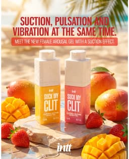 INTT - Suck My Clit Gel Wilde Aardbei - 15ml — thumbnail 2