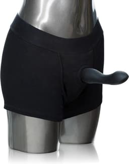 CalExotics - Boxer Brief Harness - Strap On Harness Zwart L/XL — thumbnail 3