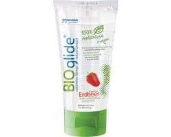 Bioglide - Glijmiddel op Waterbasis - Aardbei - 80 ml