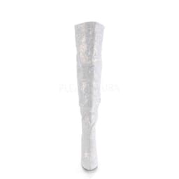 COURTLY-3015 - (EU 39 = US 9) - 5 Glitter Thigh High Boot, 1/3 Side Zip — thumbnail 2