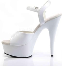 EU 42,5 = US 12 | DELIGHT-609 | 6 Heel, 1 3/4 PF Ankle Strap Sandal — thumbnail 3