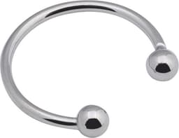 Banoch | Glansring Betty Ø 25 mm | metalen eikelring | hoefijzer cockring — thumbnail 5