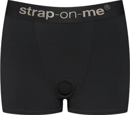 Strap-On-Me - Allure - Strap-On Harnas Short - Zwart L — thumbnail 2
