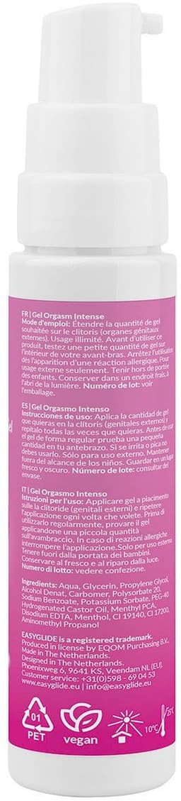 EasyGlide - Orgasm Intense Gel - 30 ml — thumbnail 5