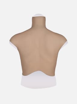 Siliconen Borsten- plus size L XL Borstprothese-Nep borsten- C cup- Cosplay- Travestie-Transgender-Crossdresser-Travestiet-100% siliconen-Breastplate- Oil Free- Non sticky- — thumbnail 5