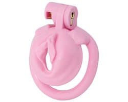 Sissy Trainer Cock Lock X-Short - Peniskooi - Kuisheidskooi - BDSM - 4 maten cockringen