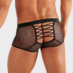 WOH heren microfiber trunk night universe zwart II — thumbnail 2