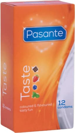 Pasante Taste Condooms - 12 Stuks — thumbnail 2