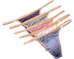 Heren Slip met Losse Zijbanden - Sexy Bikini Onderbroek voor Mannen