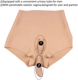 XX-DreamToys - Ultra Realistische Bodysuit met Vagina - Drag Queen - Beige - Maat L — thumbnail 2