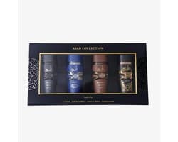 Geuren Collectie Set - Oosterse Geuren Mannen - Dagelijks Gebruik - Vier Unieke Variaties - 4x 25ml
