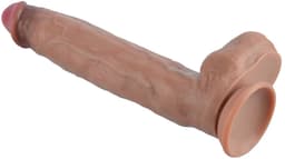 vscnovelty® Dual-Layered Nature Feel - Silicone Dildo - Super lang 29 cm — thumbnail 2