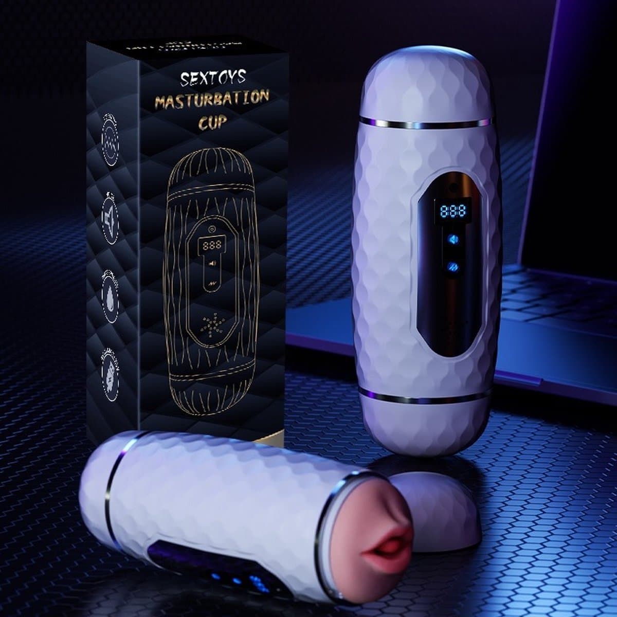 Masturbator, mannelijk, seks, Gay, koppels, bedspeeltje, Toys4enjoy — afbeelding 1