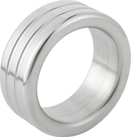 Banoch | glansring groef Ø 23 mm | eikelring | Metaal cockring — thumbnail 1