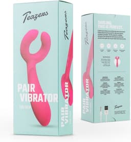 Teazers - Koppel Vibrator - Perfecte Vibrator voor Koppels - Vibrator - Sex Toys voor Mannen en Vrouwen - Vibrators - Dildo - Cockring - Prostaat Vibrator voor Mannen - Anale Speeltjes - Vibrators voor Vrouwen - Roze — thumbnail 3