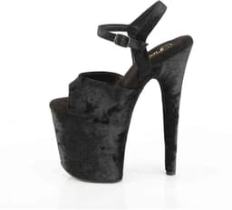 Pleaser - FLAMINGO809WR Sandaal met enkelband, Paaldans schoenen - US 7 - 37 Shoes - Zwart — thumbnail 2