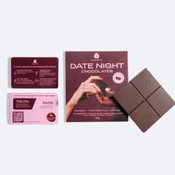 The Oh Collective – Date Night Chocolates – Met Maca & Ginseng – Tabs chocolade sex – Truth or Dare Game Voor koppels — thumbnail 2