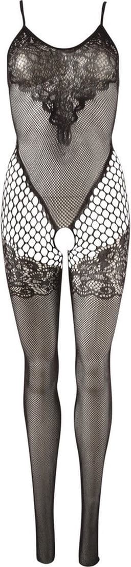 Sexy Lingerie - Catsuit met Open Kruis - Erotische Catsuit - Bodystocking - S/L — thumbnail 2