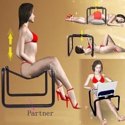 Sex Stoel - Sex Meubel - Sex Chair - Sexstoel Volwassenen - Seksspeeltjes - Seks - Seksspeeltjes Voor Mannen - Seksspeeltjes Voor Koppel - Seksspeeltjes Voor Vrouwen - Sex Toys Voor Vrouwen - Sex Toys Voor Mannen - Sex Toys Voor Koppels - Sex Toy — thumbnail 2