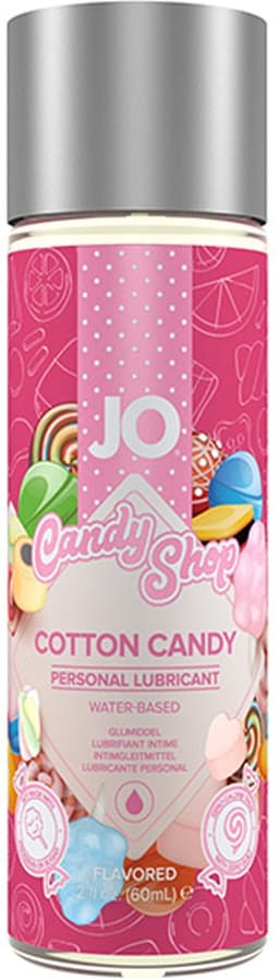 System JO - Candy Shop H2O Suikerspin Glijmiddel - 60ml — thumbnail 2