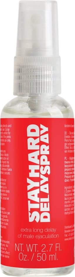 Shots Pharmquests delay spray/gel Stay Hard Delay Spray 50 ml — thumbnail 2