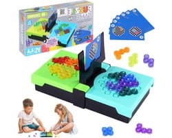 Puzzelspel met 80 Uitdagingen voor 2 Spelers, 2D Logische Spellen voor Kinderen en Volwassenen, Ideaal voor Gezinsbijeenkomsten en Breintraining
