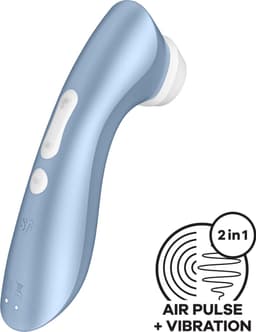 Satisfyer Pro 2 Plus trillingen, drukgolven en trillingen, 2 afzonderlijke motoren, batterijtechnologie, waterdicht — thumbnail 3