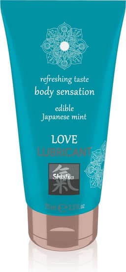 Shiatsu Love Eetbaar Glijmiddel - Japanse Mint — thumbnail 1