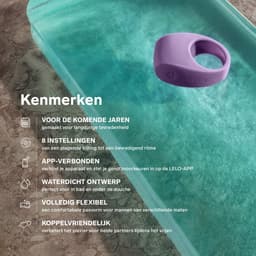 LELO TOR 3 – Vibrerende Ring – App-Gestuurd – 8 Genotsinstellingen – Base Blue — thumbnail 4