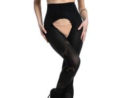 Panty Open Kruis Mystique 60Den Maat: L/XL