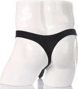 Heren string met gesloten sleeve - BDSM - Kuisheid - Erotische slip mannen — thumbnail 3