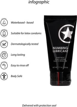 Shots - Ouch! Verdovend Glijmiddel black — thumbnail 4