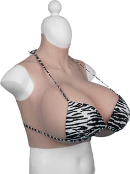 Siliconen Borstprothesen - CUP S - Wearable Borst - 100% hypoallergene medische siliconen - Grote borsten - Kunstmatige Nep Borst - Valse Borsten - Borst - Siliconen Huid - Bodysuit - Crossdresser - Transgender - Travestiet - Body4Everybody — thumbnail 3