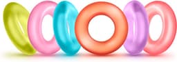 Blush Play met Me koning Of Ring 6-pack Penisring - Multicolor — thumbnail 4