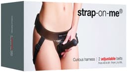 Strap-On-Me - Pegging Harnas PVC Leatherette Curious - bronskleurig — thumbnail 5
