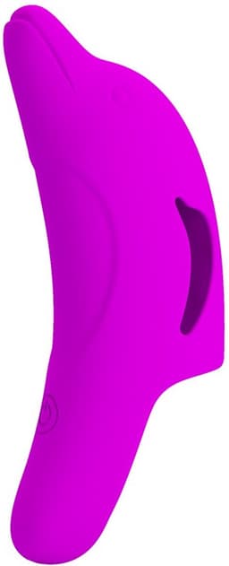 Pretty Love - Delphini - Vinger Vibrator - Roze - Siliconen - USB Oplaadbaar - 10 standen — thumbnail 1