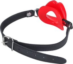Banoch - Gag kissy lips - Rood - bondage — thumbnail 2