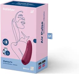 Satisfyer Curvy 1+ Rosarot met app — thumbnail 4
