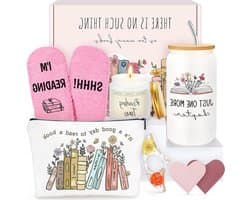 Leescadeauset - Boekenliefhebber - Ontspannen Lezen - Thematische Geschenkset - 10 Delig - Multicolor