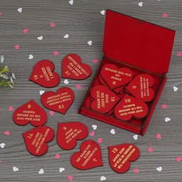 Webelkart Premium I love You wenskaarten voor koppels - Love Gift Box 20 kaarten met redenen waarom ik van je hou in berichtendoos, Valentijnsdag, cadeau voor vriendin - I Love You Gifts — thumbnail 1