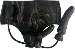 Latex Onderbroek - Met Opblaasbare Plug - Elastisch - Verstelbaar - Lingerie — thumbnail 2