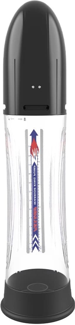 Passion Pump - Elektrische Penispomp - Waterproof - 31 cm - Zwart/Transparant — thumbnail 2