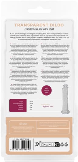 Jelly Dildo zonder Ballen - 14 cm — thumbnail 4