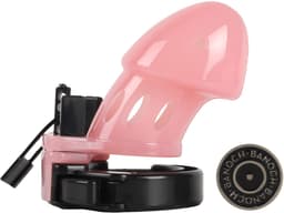 Banoch | Cockcage roze | peniskooi van kunststof met verstelbare ring — thumbnail 1